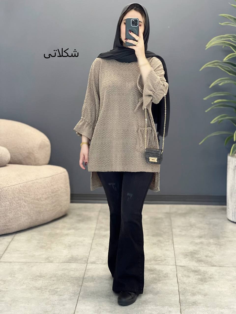 1758- شومیز بوکله تک جیب