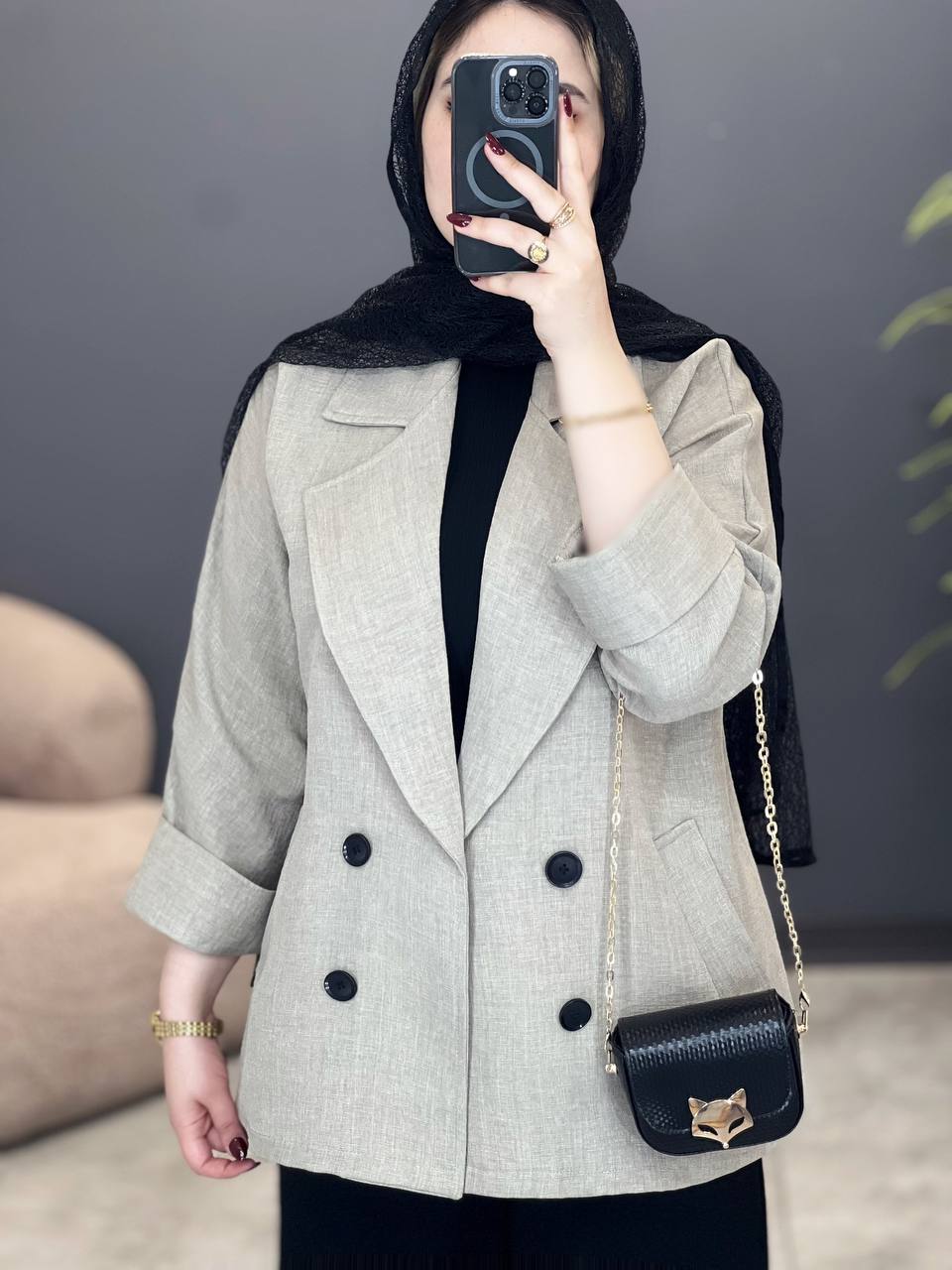 1759- مانتو مزونی پریل