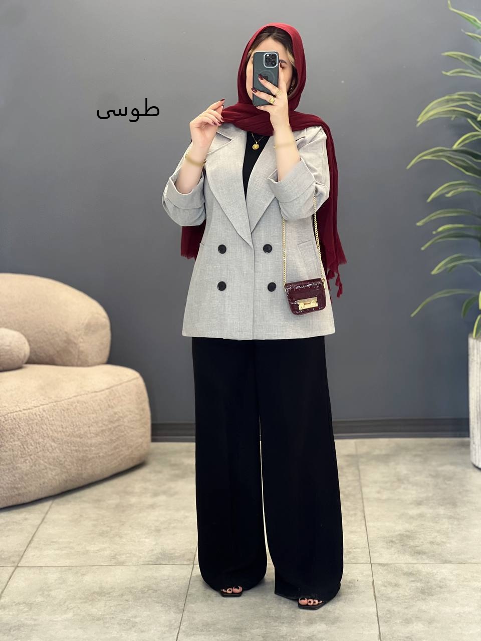 1759- مانتو مزونی پریل