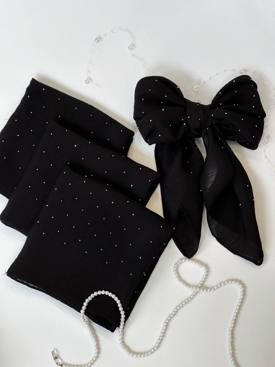 1764- مینی اسکارف نگینی