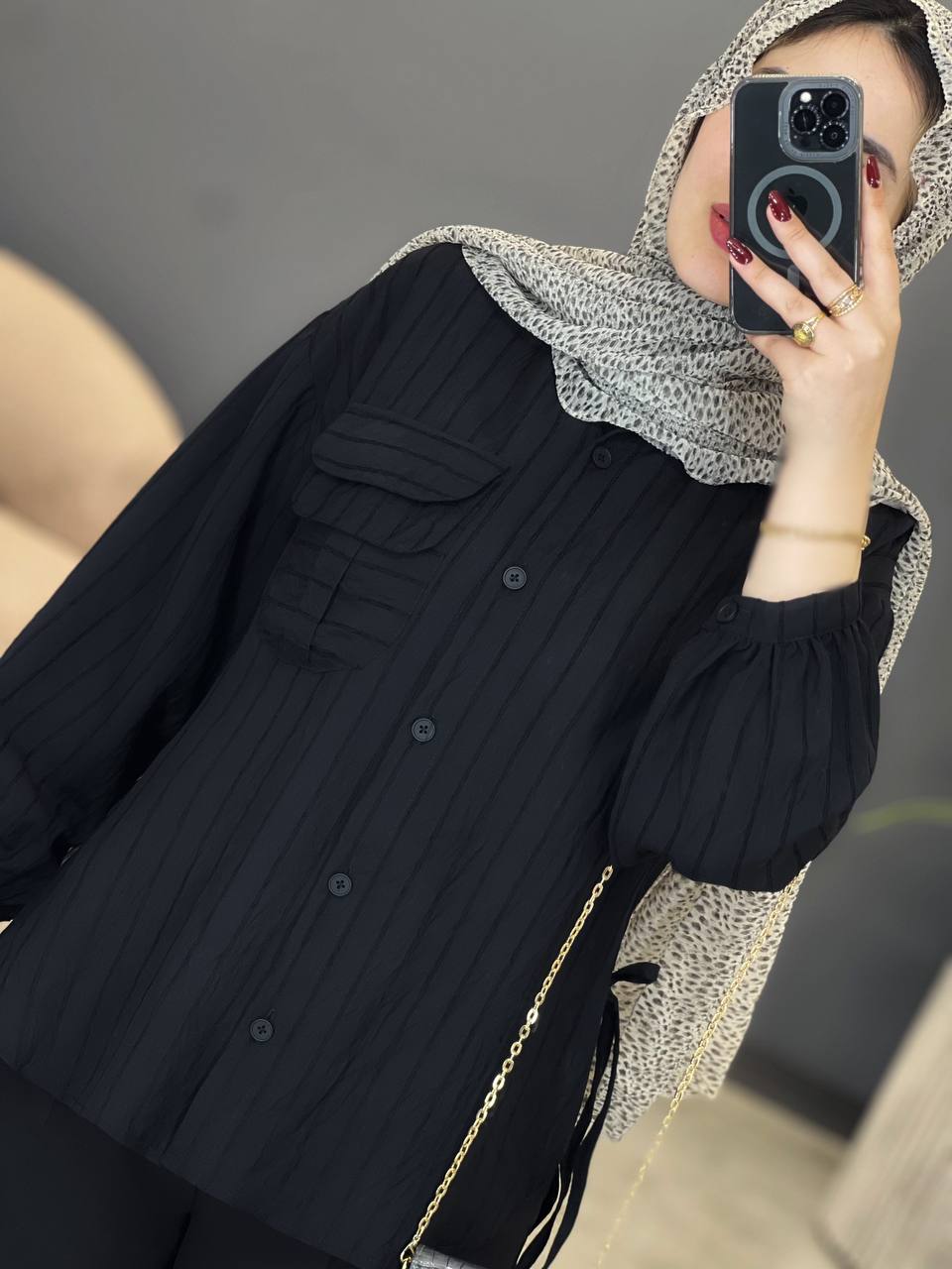 1766- شومیز بغل بند پری