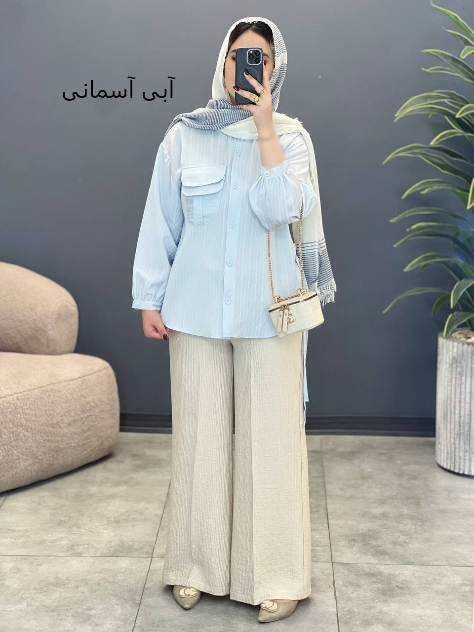 1766- شومیز بغل بند پری