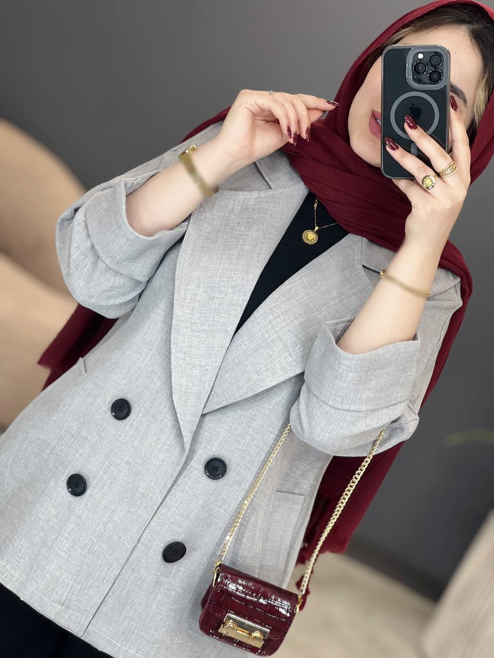 1759- مانتو مزونی پریل