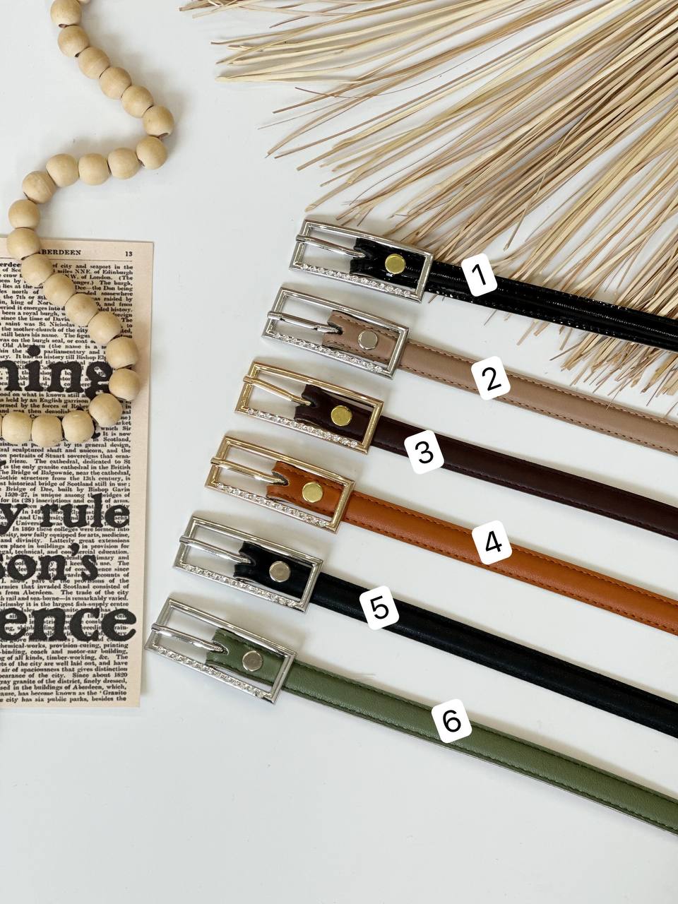 1768- کمربند 1/5 سانت دور دوخت