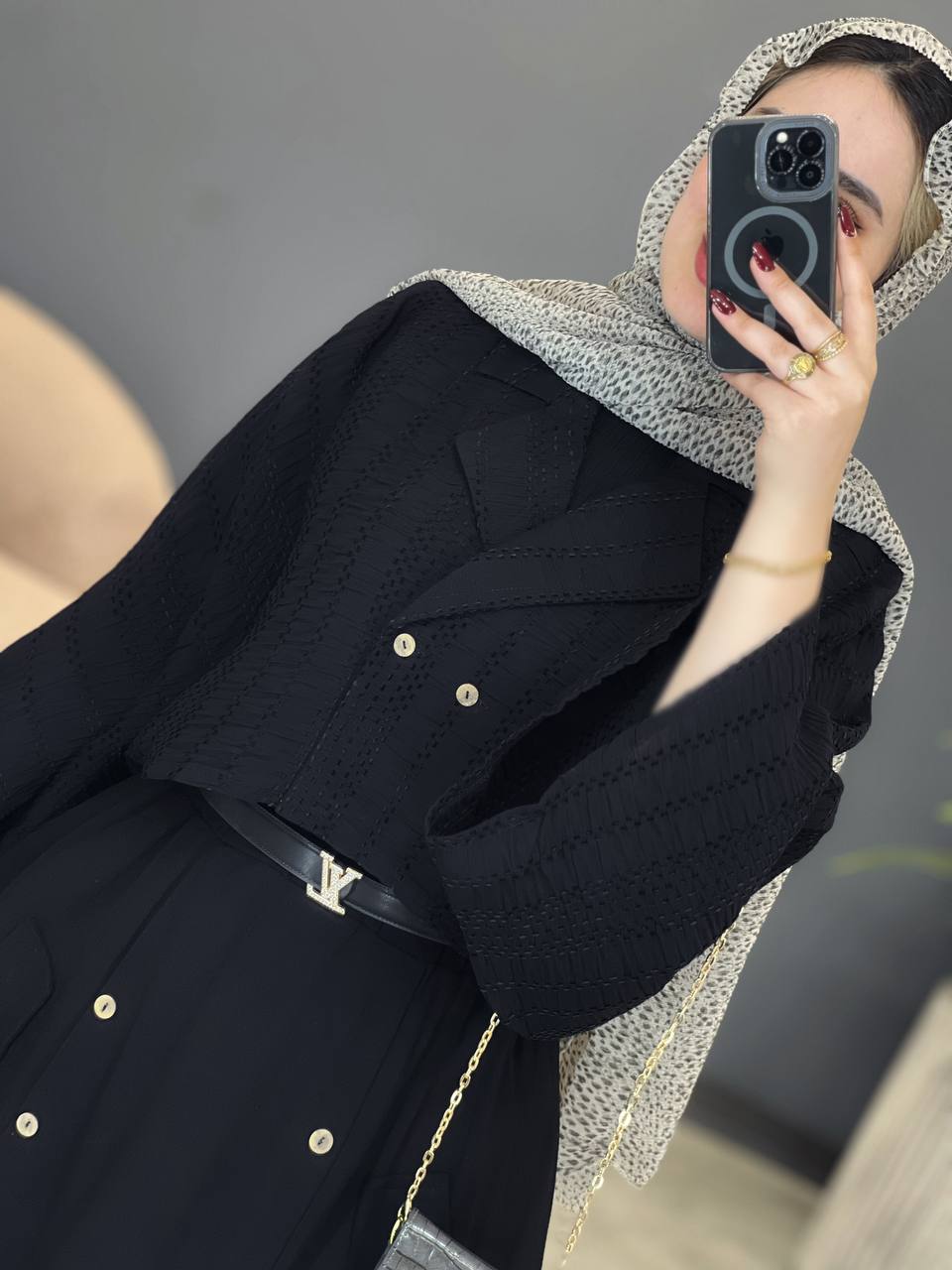 1771- کت و دامن کوک دوزی