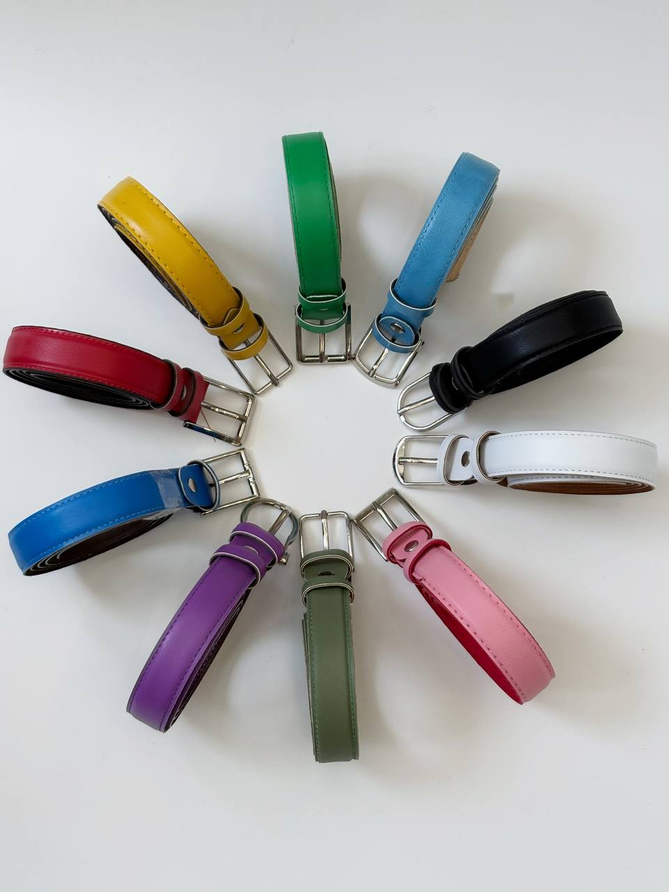 1775- کمربند دور دوخت رنگی