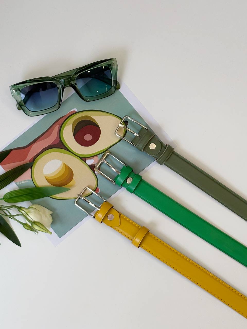 1775- کمربند دور دوخت رنگی