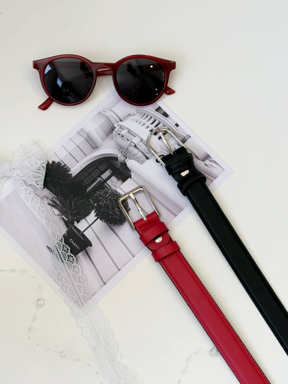 1775- کمربند دور دوخت رنگی