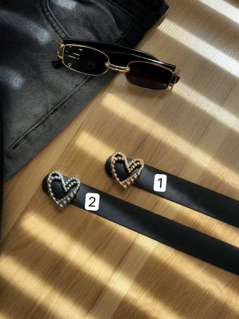 1777- کمربند 3 سانت پلاکدار