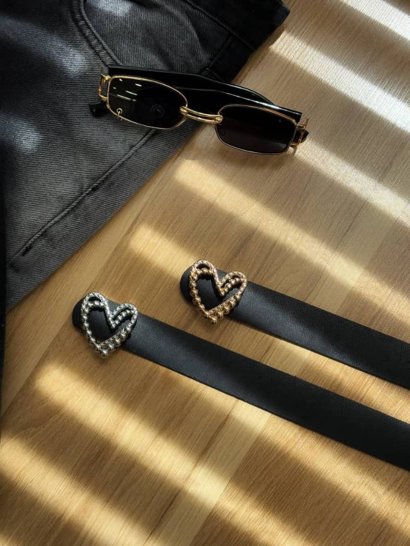 1777- کمربند 3 سانت پلاکدار