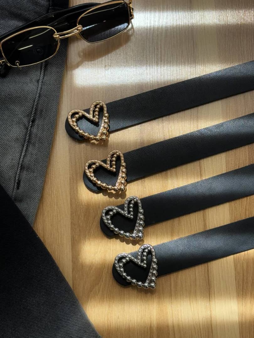 1777- کمربند 3 سانت پلاکدار