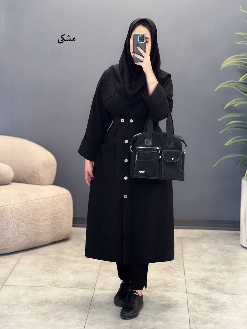 1783- مانتو مزونی یقه انگلیسی