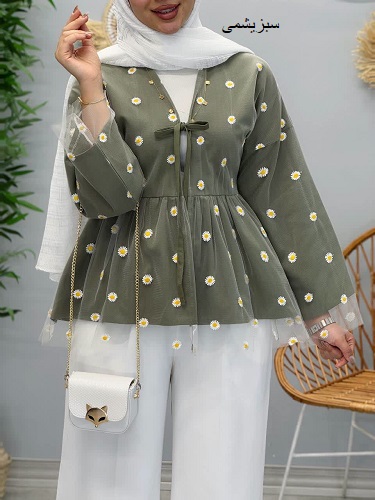 1784- مانتو عروسکی بابونه