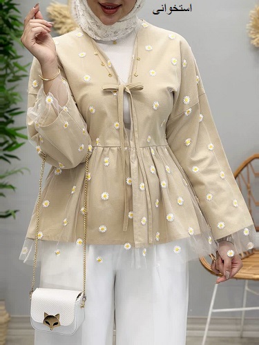 1784- مانتو عروسکی بابونه