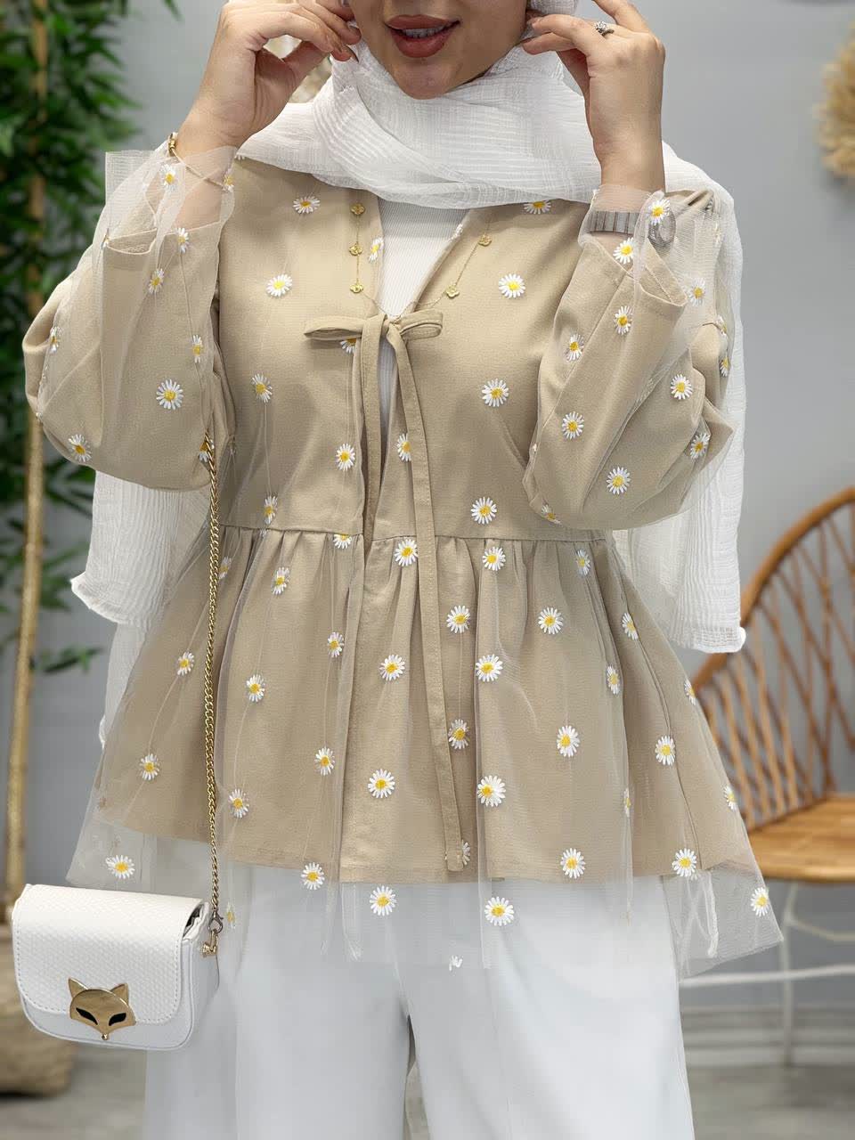 1784- مانتو عروسکی بابونه