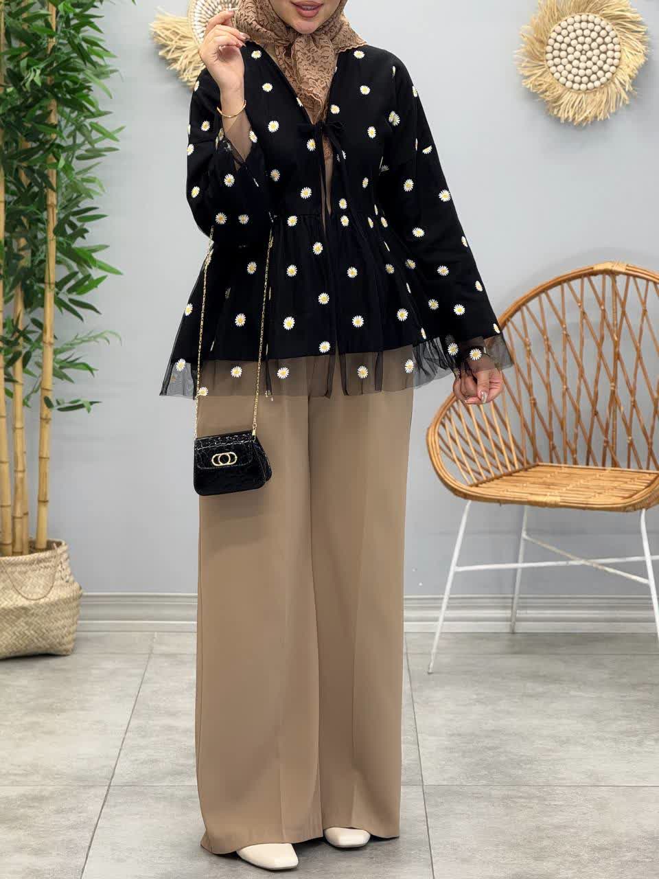 1784- مانتو عروسکی بابونه