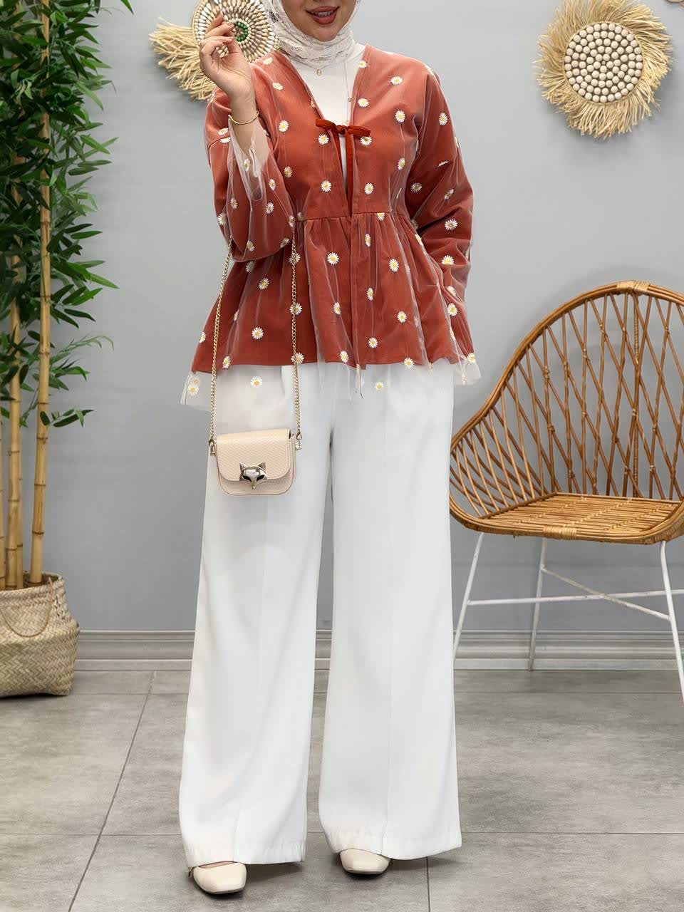 1784- مانتو عروسکی بابونه