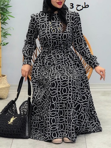 1786-پیراهن بلند پاریس