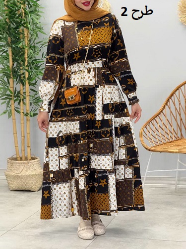 1786-پیراهن بلند پاریس