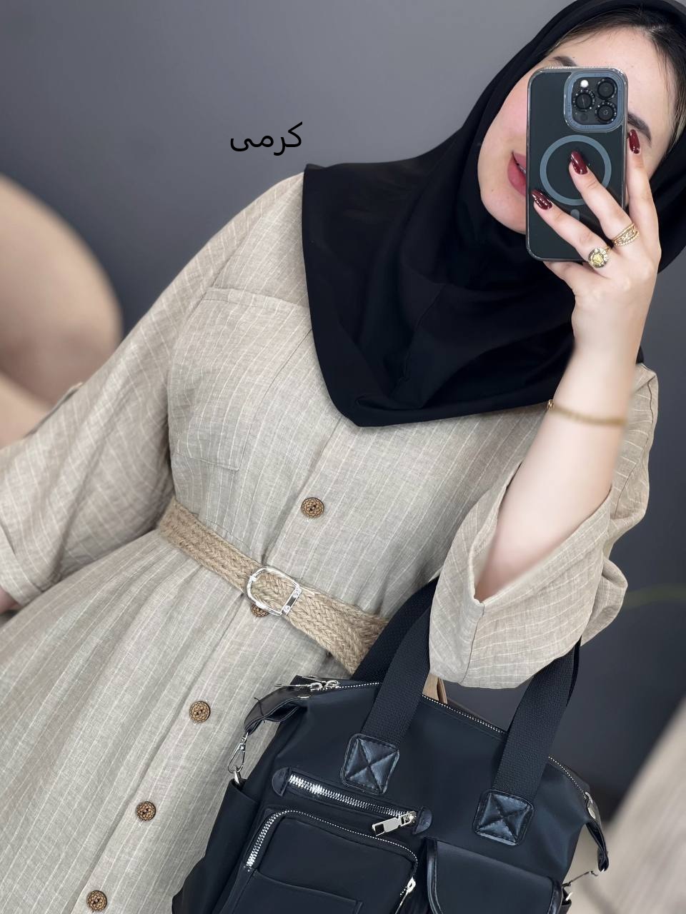 1789- مانتو مزونی پوران