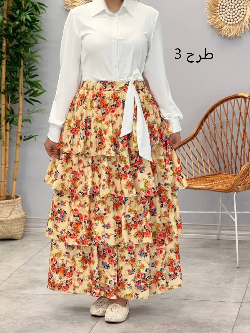 1794- دامن طبقه ای مارال