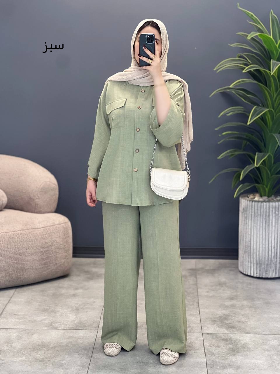 1797- ست شومیز شلوار پالیز