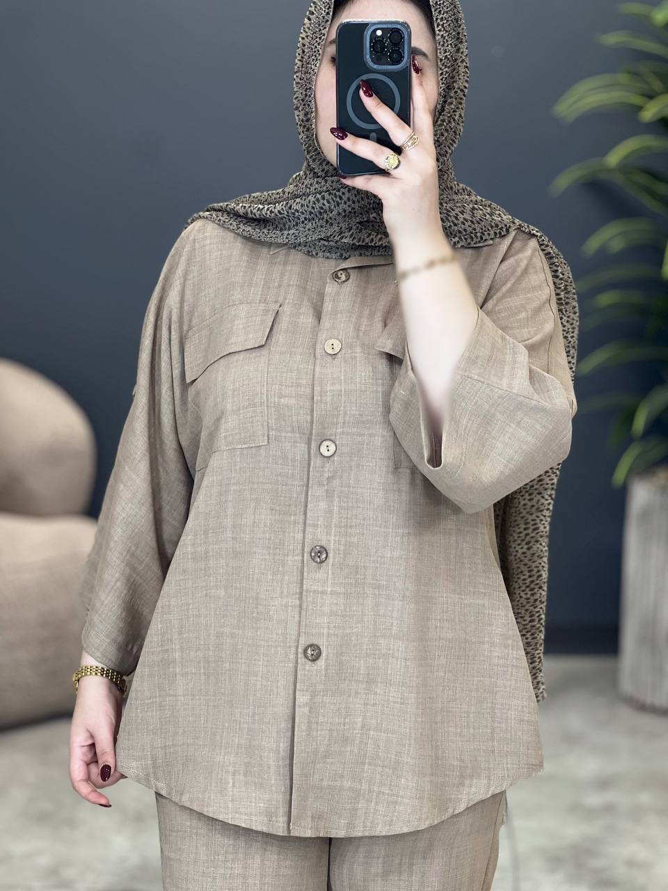 1797- ست شومیز شلوار پالیز