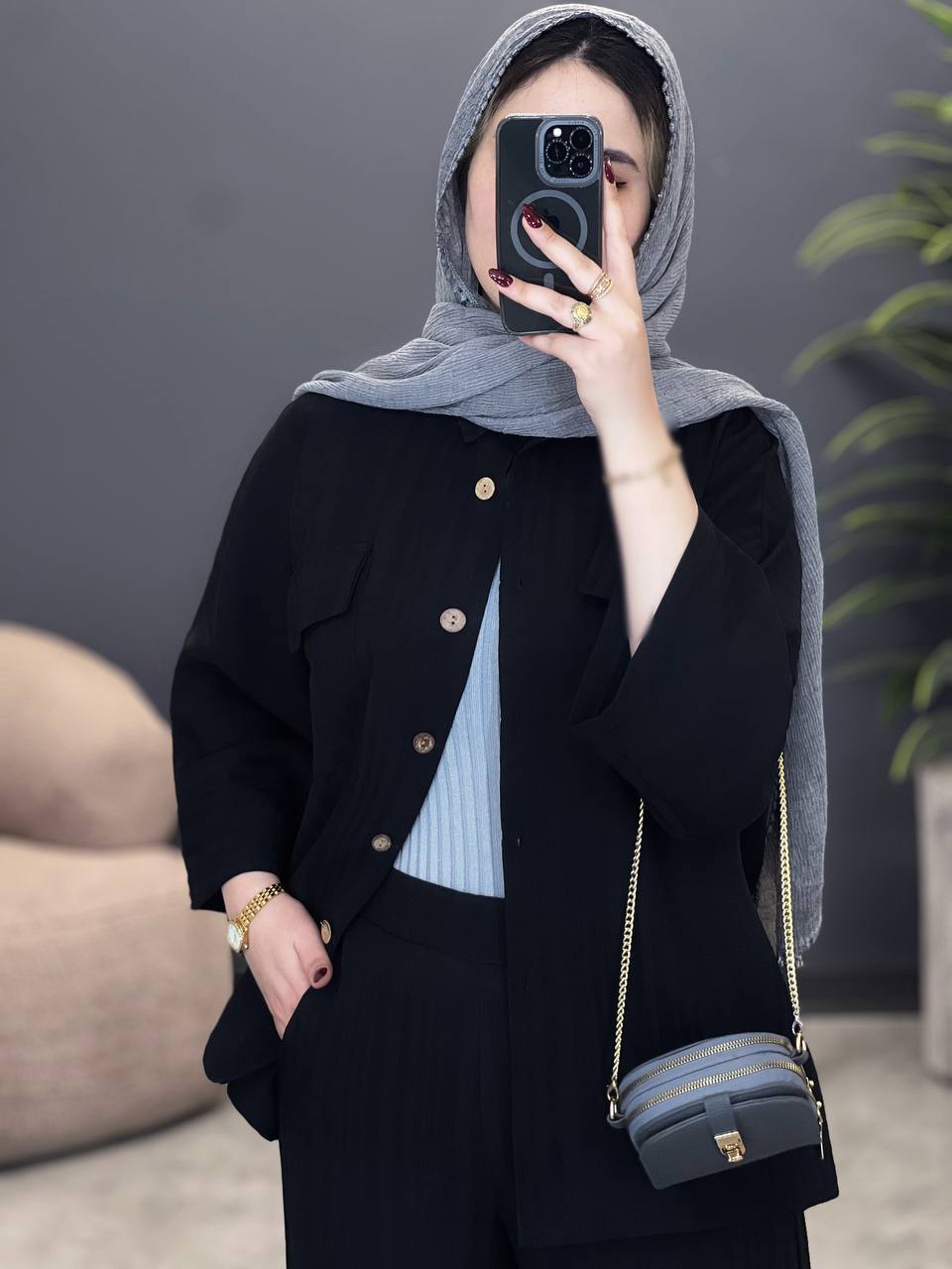 1797- ست شومیز شلوار پالیز