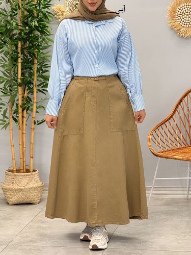 1798-شومیز بیسیک راه راه