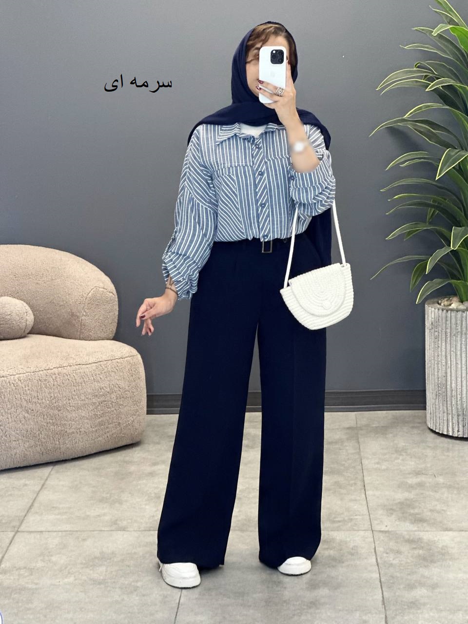 1800- مانتو لینن ثمین