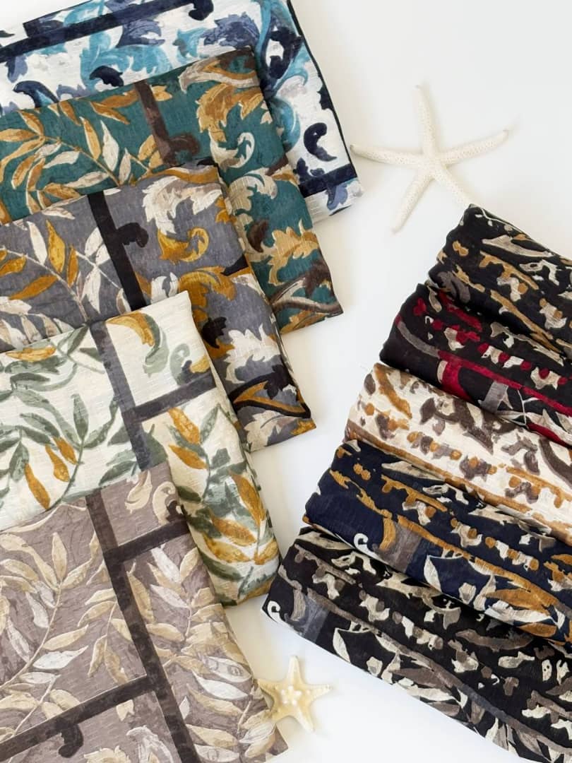 1801- روسری وارداتی قواره 140