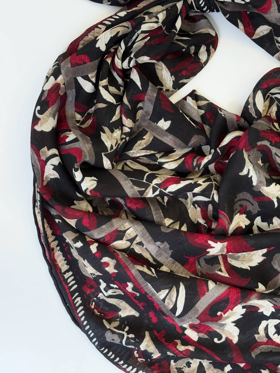 1801- روسری وارداتی قواره 140