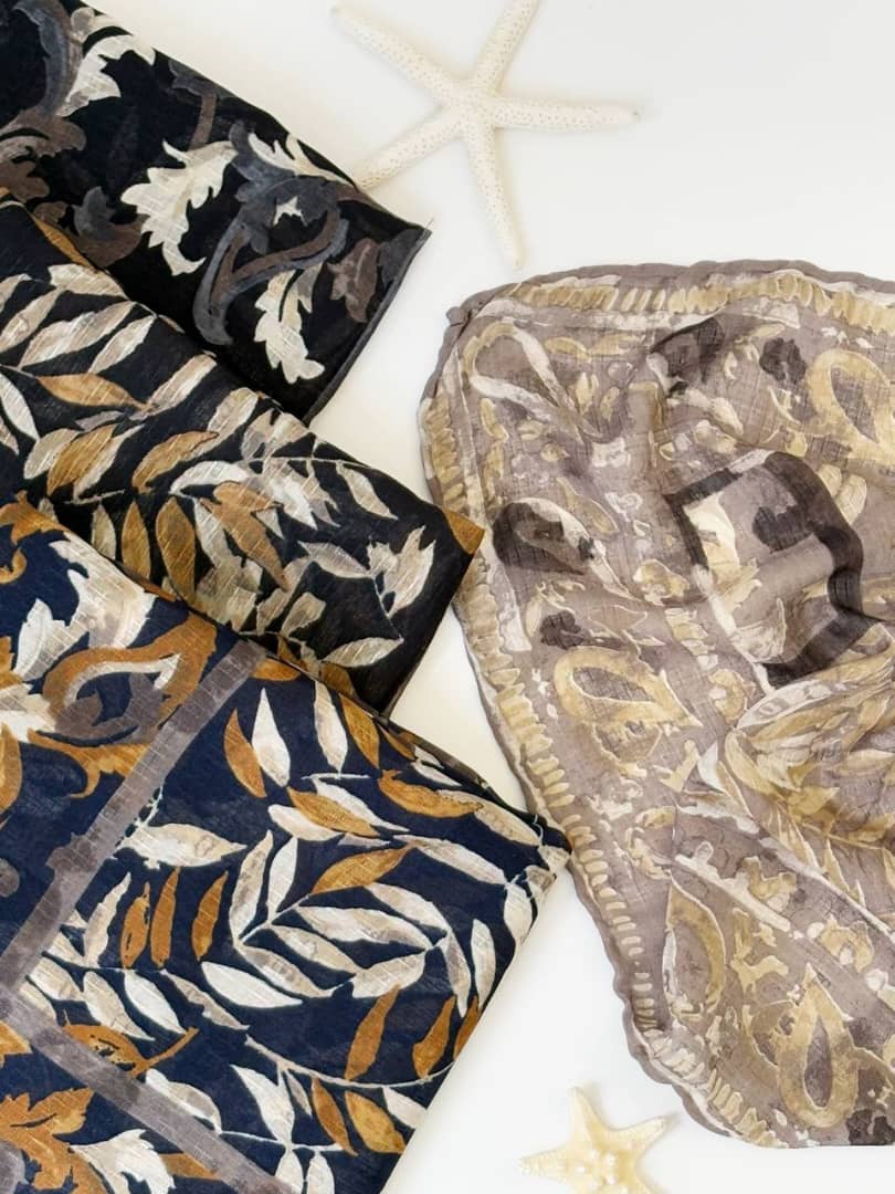 1801- روسری وارداتی قواره 140