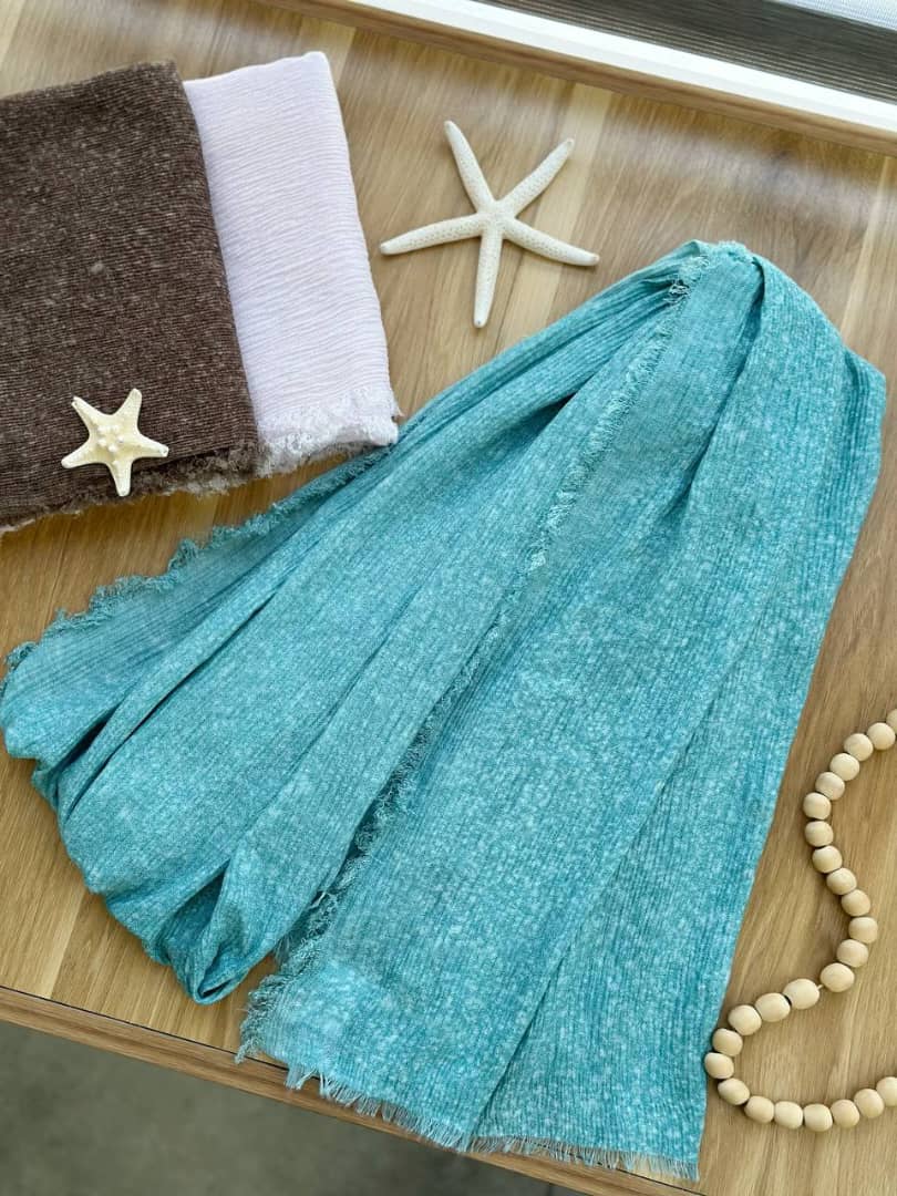 1805- شال لبه ریش پلیسه