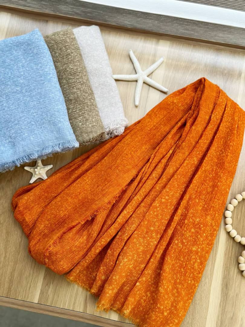 1805- شال لبه ریش پلیسه