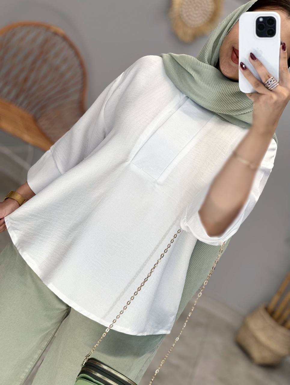 1812- شومیز کیلا (ایراد دار)