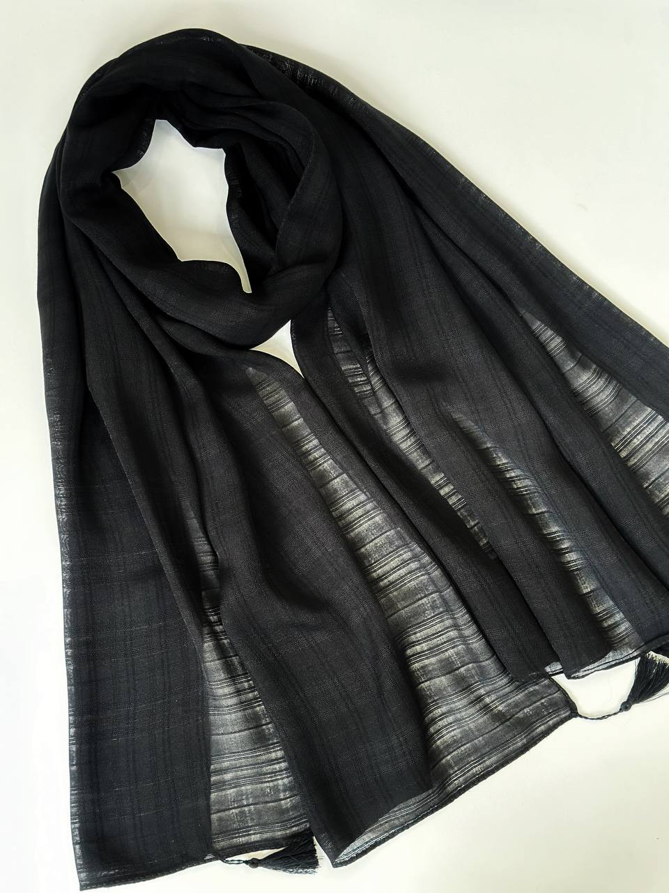 1813- شال مشکی نور(ویژه محرم)