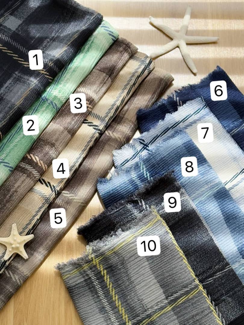 1819 - شال لبه ریش پانی