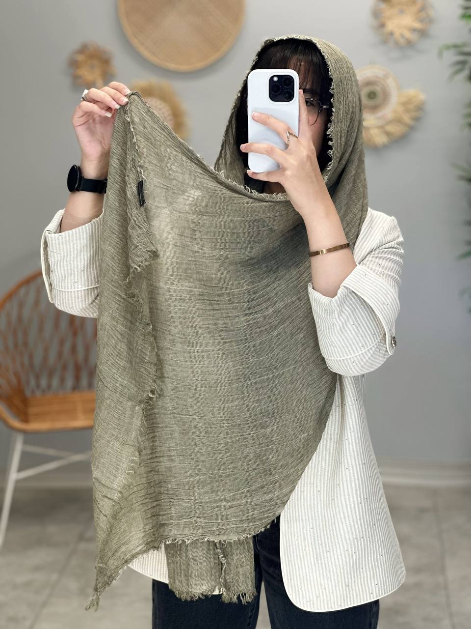 1822-شال وارداتی میرا