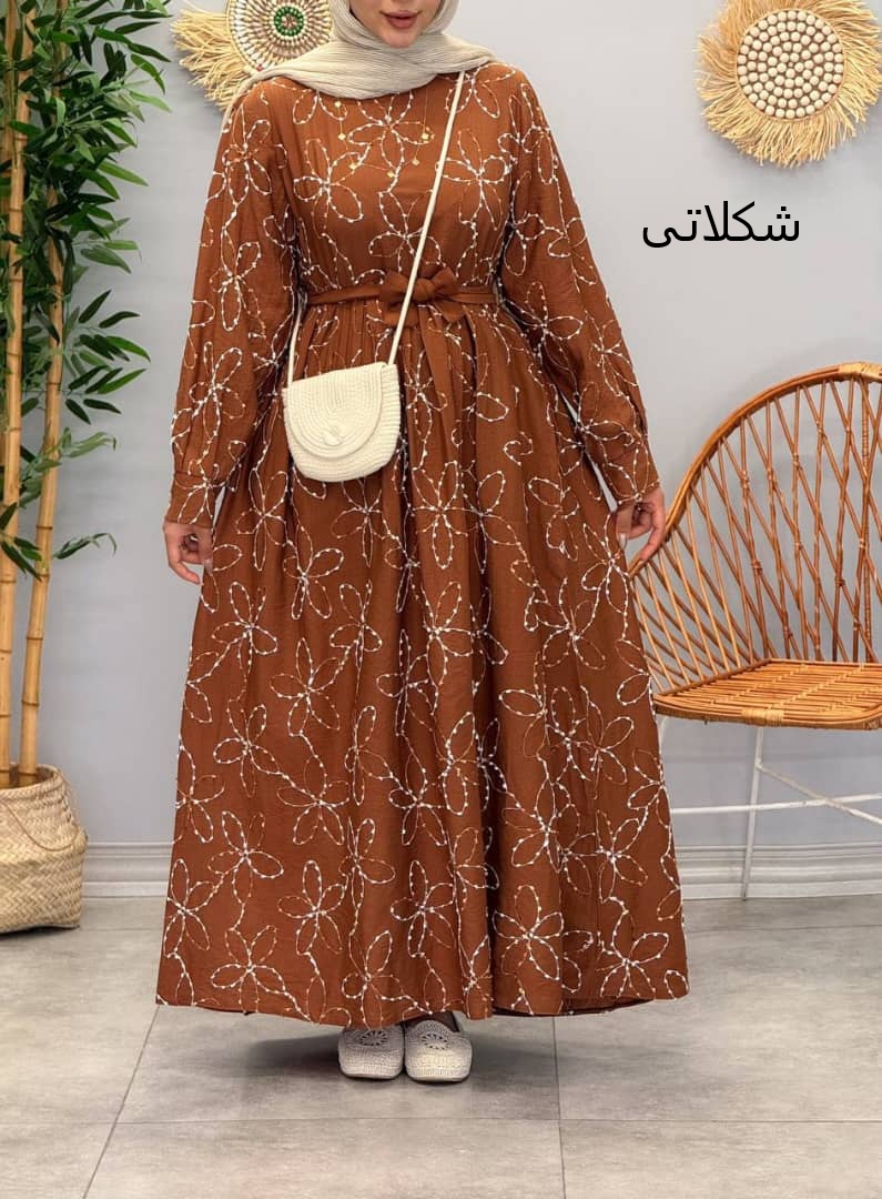 1830-پیراهن گلدوزی پریزاد