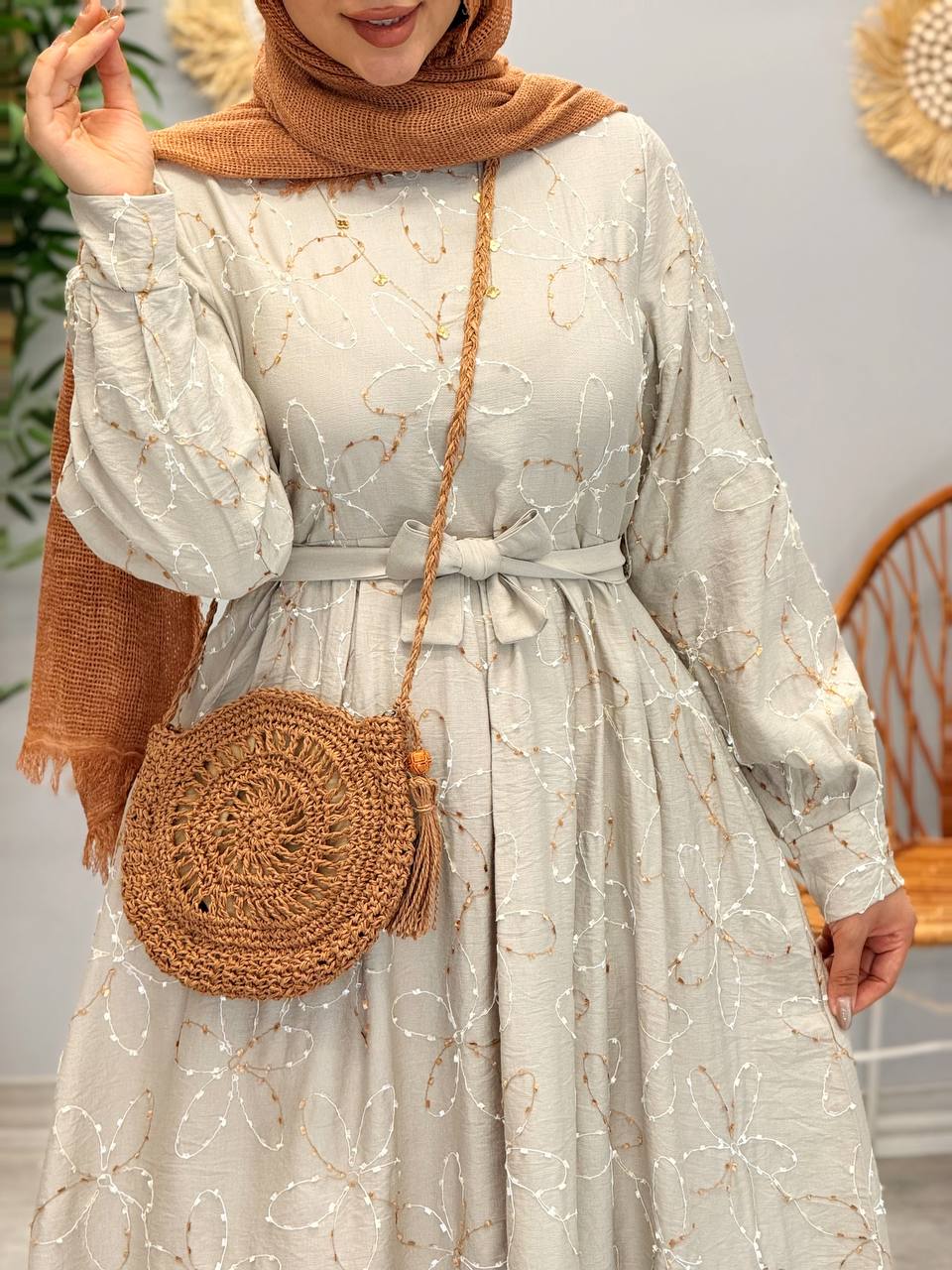 1830-پیراهن گلدوزی پریزاد