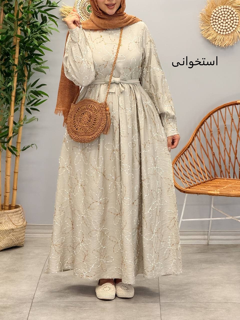 1830-پیراهن گلدوزی پریزاد