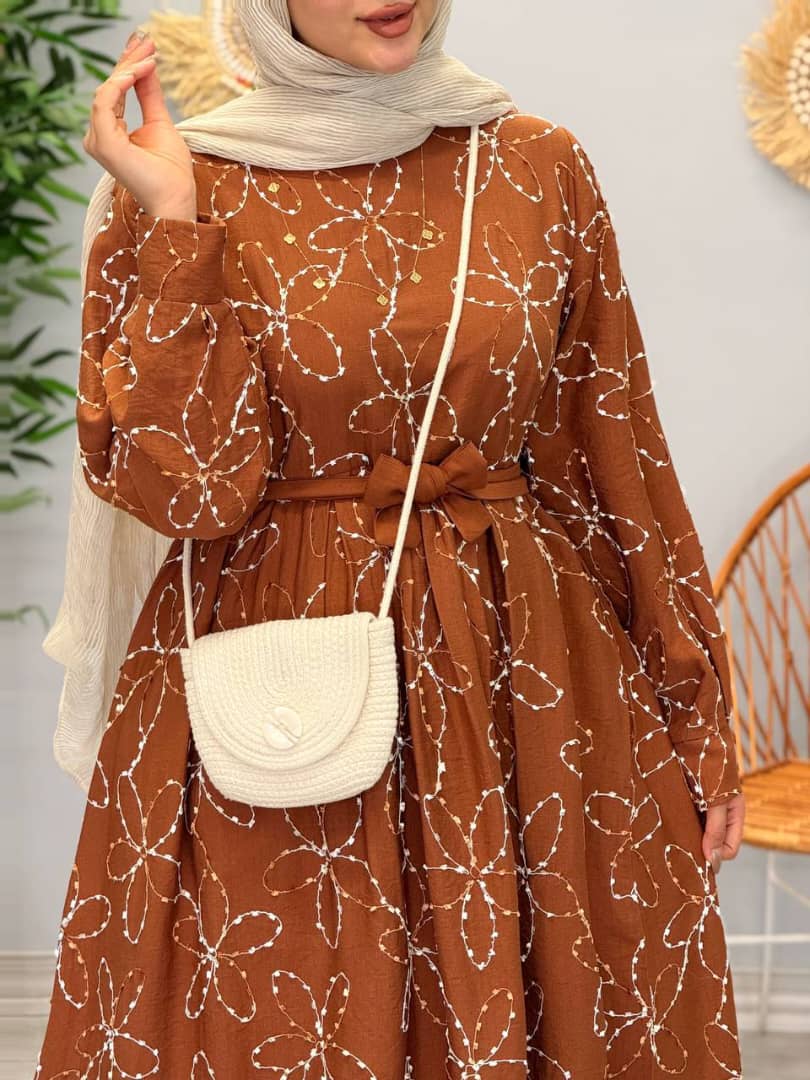 1830-پیراهن گلدوزی پریزاد