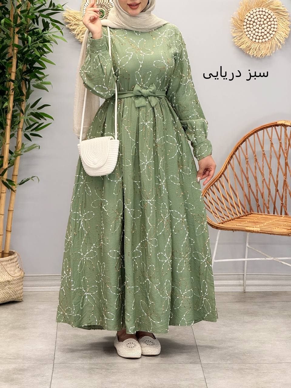 1830-پیراهن گلدوزی پریزاد