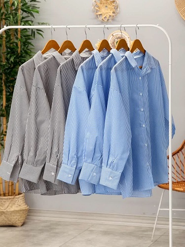 1798-شومیز بیسیک راه راه