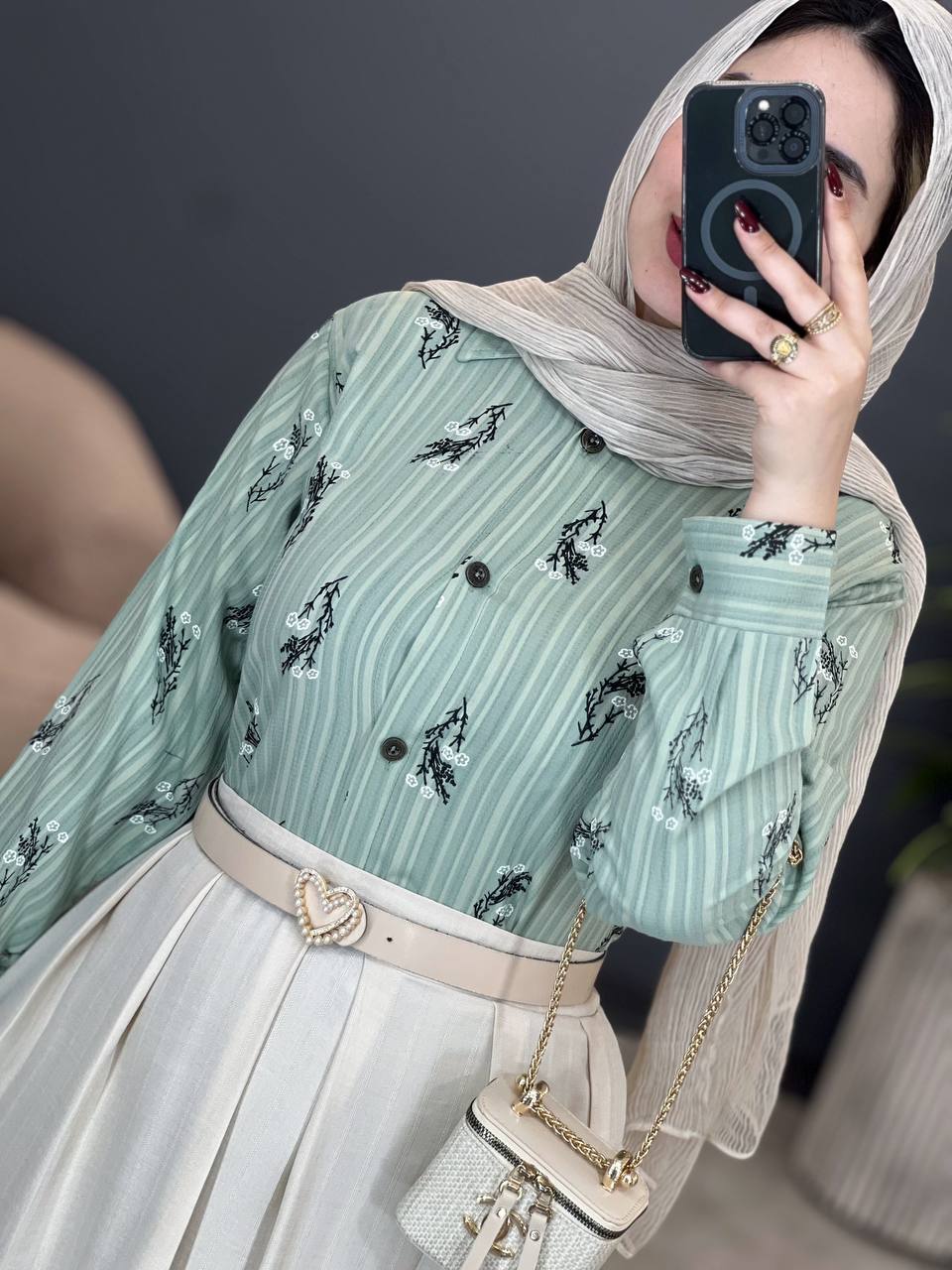 2004-شومیز مانتویی گلایل