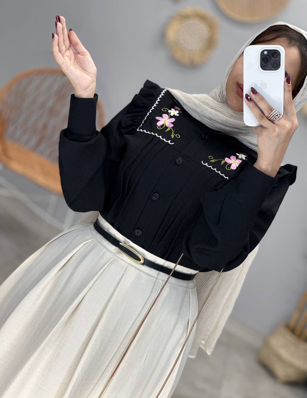 2005-شومیز گلدوزی جیران