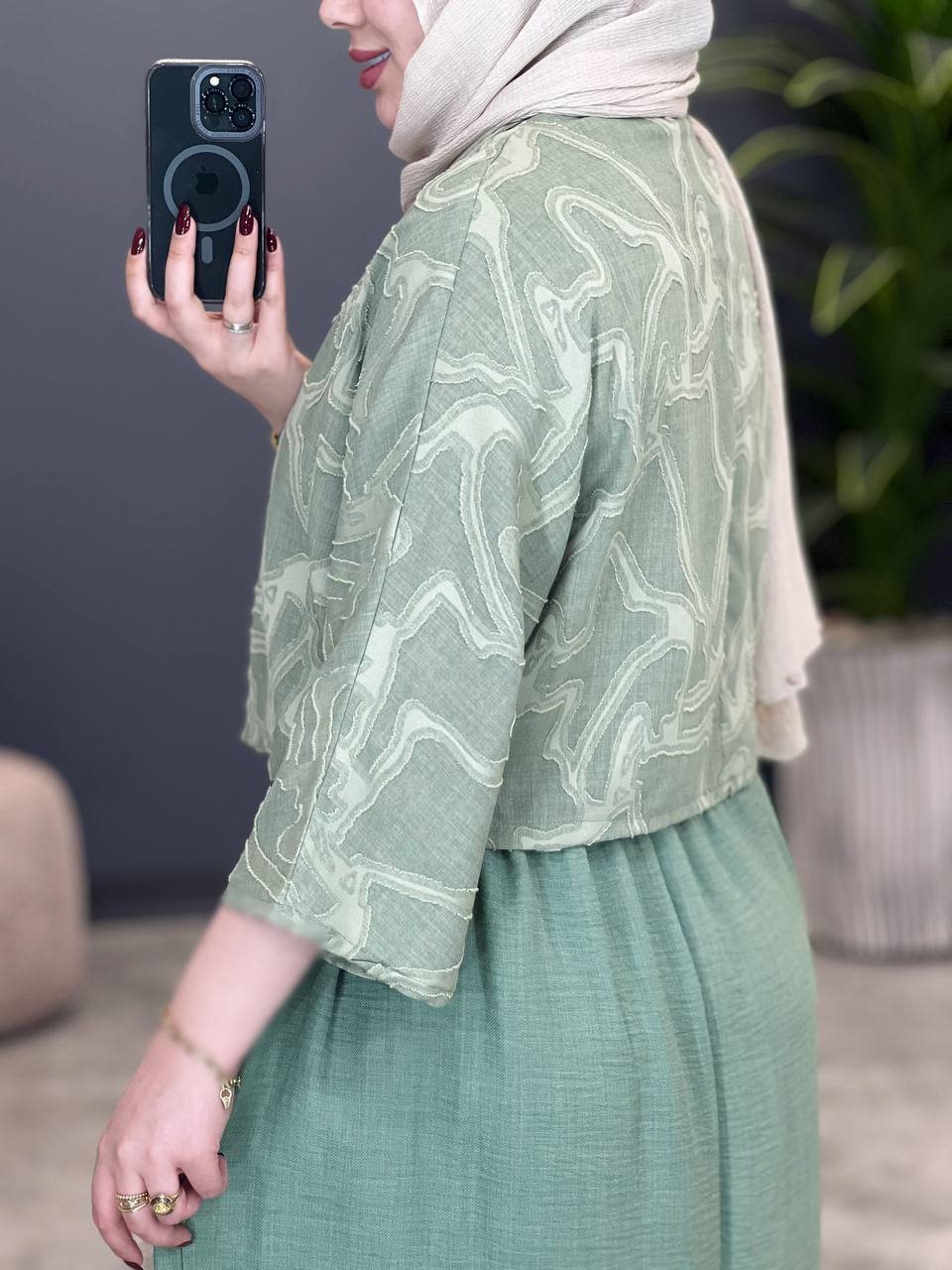 2009-کت و دامن دکمه پرچی