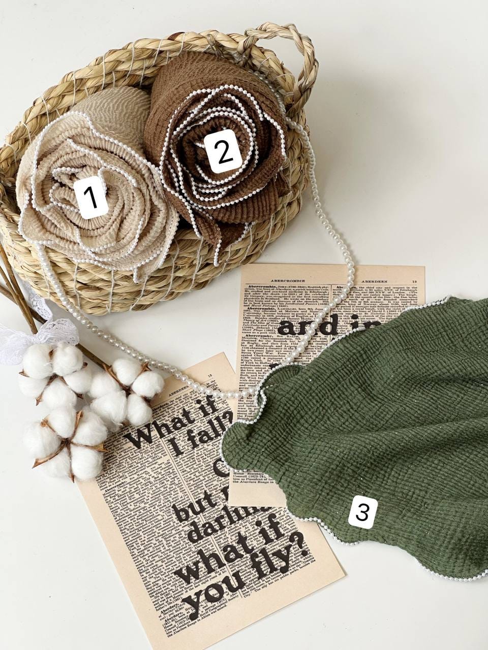 2015-شال وارداتی لبه مروارید