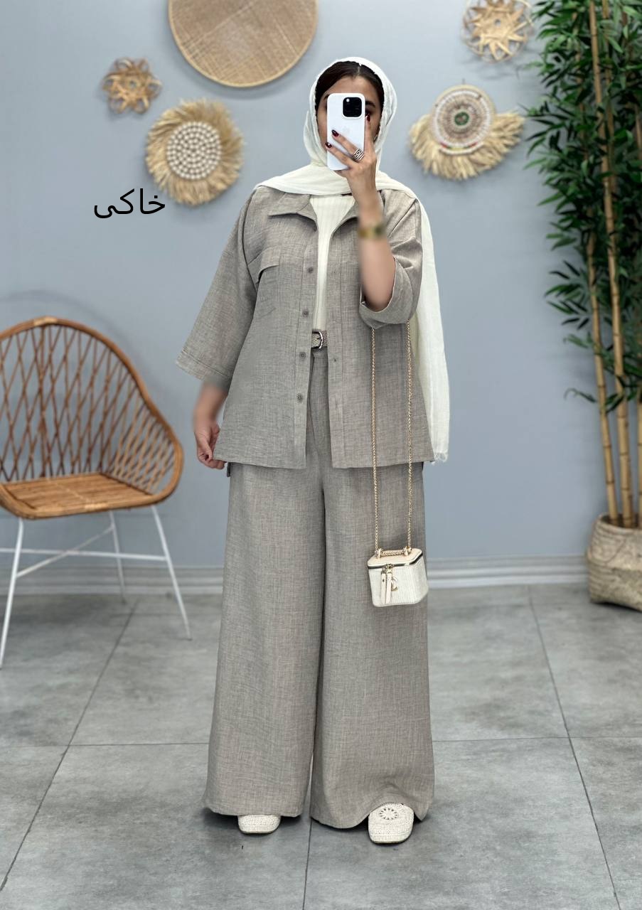 2020-ست شومیز و شلوار پوپک